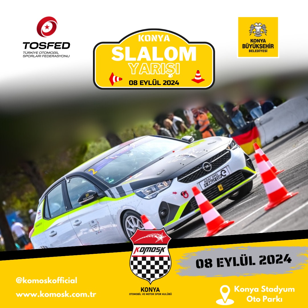 KONYA SLALOM YARIŞI 1. AYAK – 08 EYLÜL 2024