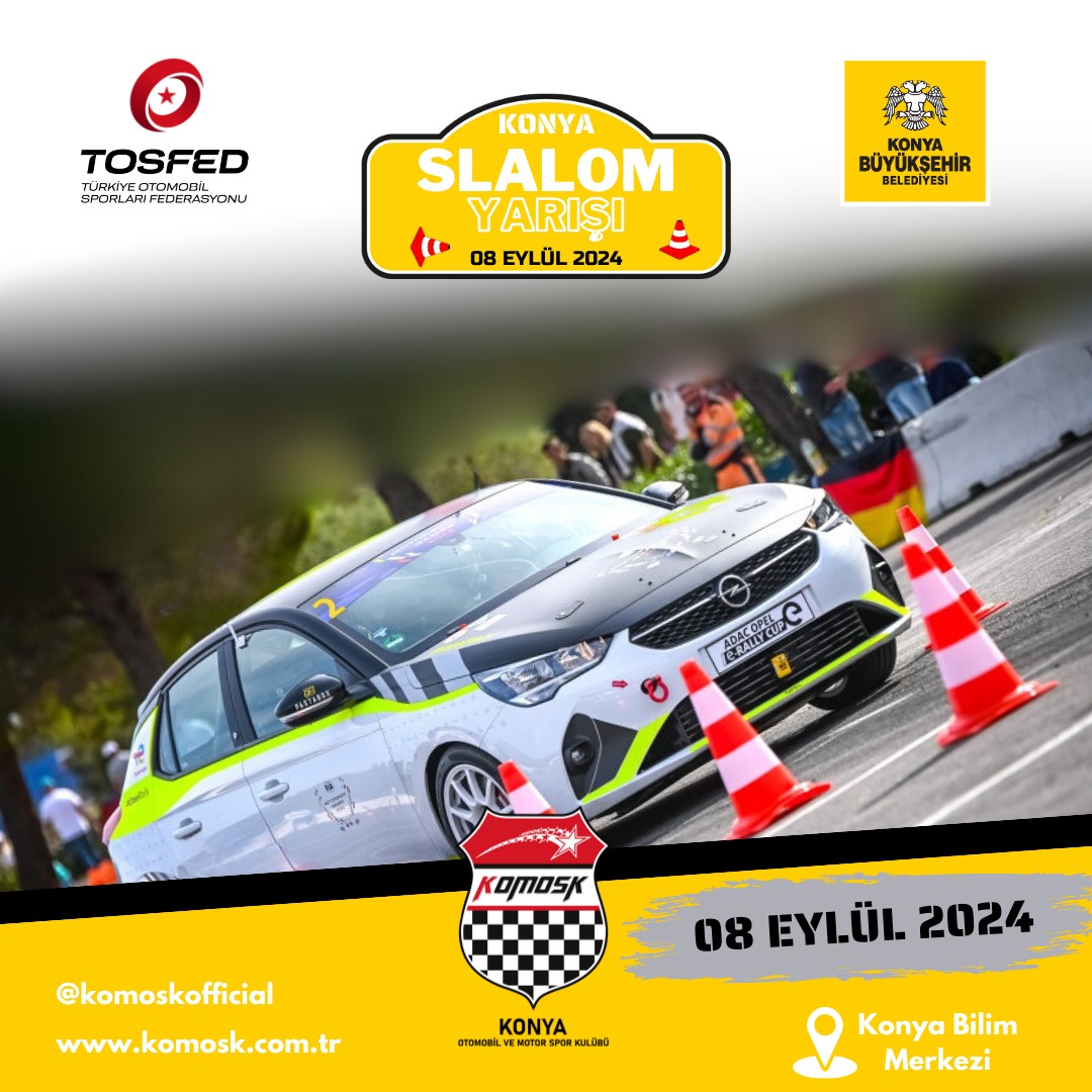 KONYA SLALOM YARIŞI 1. AYAK – 08 EYLÜL 2024